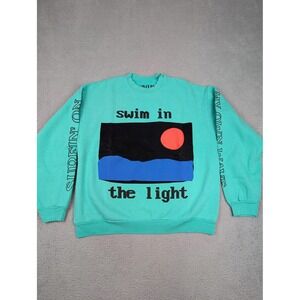 Kid Cudi Sweatshirt Mens XL Green Swim In The Light Rolling Loud 2019 Miami‎